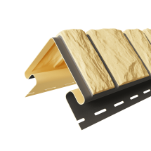 Наружный угол Доломит, Коллекция Доломит премиум, Имбирь