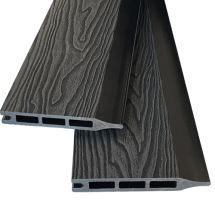 Заборная панель шип-паз EasyDecking, Wood-X, Черное дерево
