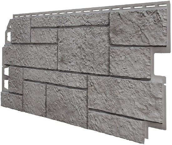 Фасадная панель VOX Sandstone (Сандстоун) светло-серого цвета купить в Воронеже