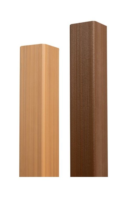 Уголок торцевой Ecodecking Скай коэкструзия Бук купить в Воронеже