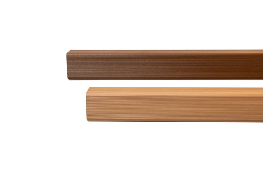 Уголок торцевой Ecodecking Скай коэкструзия Бук купить в Воронеже