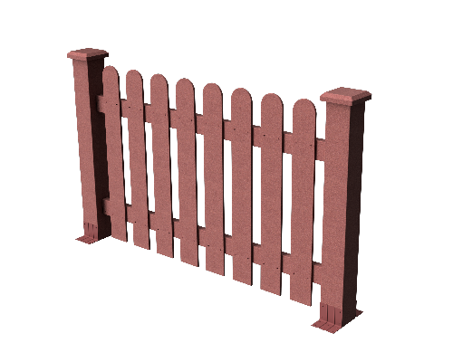 Декоративное ограждение из ДПК GRINDERDECO Сежурне мербау купить в Воронеже