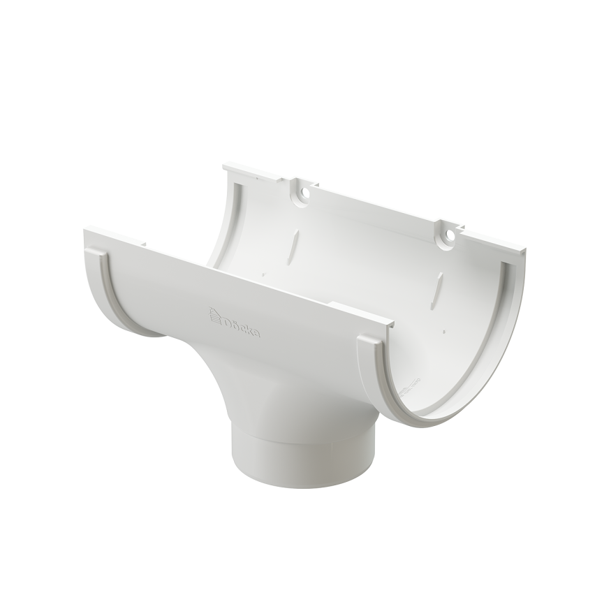 Воронка водосточная Docke Standard, белая купить в Воронеже