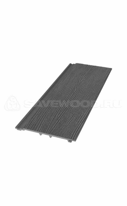 Сайдинг из ДПК SaveWood, SW Cedrus (R), Графит купить в Воронеже