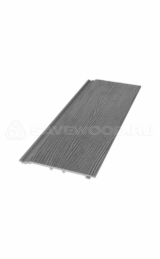 Сайдинг из ДПК SaveWood, SW Cedrus (R), Пепельный купить в Воронеже