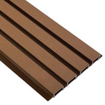 Фасадная реечная панель EasyDecking, Wood-X, Коричневый