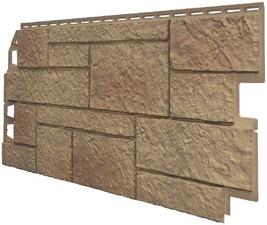 Фасадная панель VOX Sandstone (Сандстоун) светло-коричневого цвета купить в Воронеже