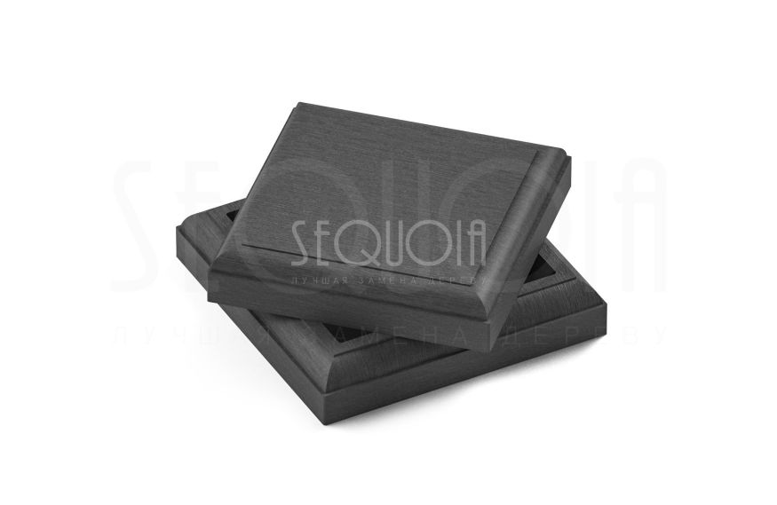 Комплект крышки и юбки для столба SEQUOIA GRAY купить в Воронеже