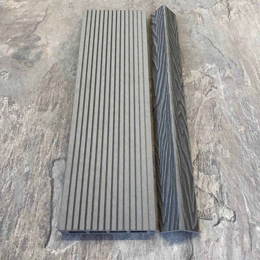 Террасная доска ДПК EasyDecking, Wood-X, Серый купить в Воронеже