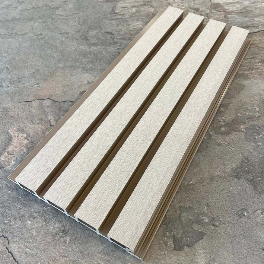 Фасадная реечная панель EasyDecking, Wood-X, Бежевый купить в Воронеже