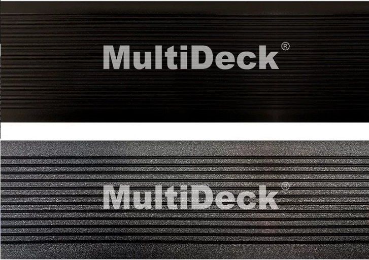 Террасная доска из ДПК MultiDeck Черный бархатный оттенок купить в Воронеже