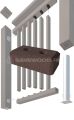 Крепление балясины Savewood купить в Воронеже