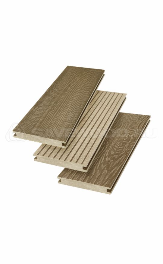 Террасная доска ДПК SaveWood, SW Fraxinus (R), Тик купить в Воронеже