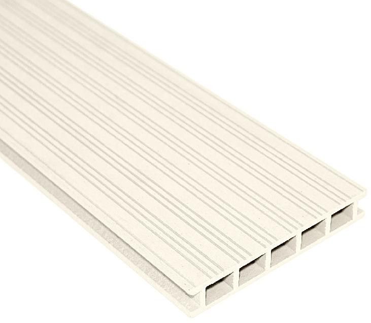Террасная доска Faynag Premium VELVET-ZEBRA из ДПК в цвете Слоновая кость. купить в Воронеже