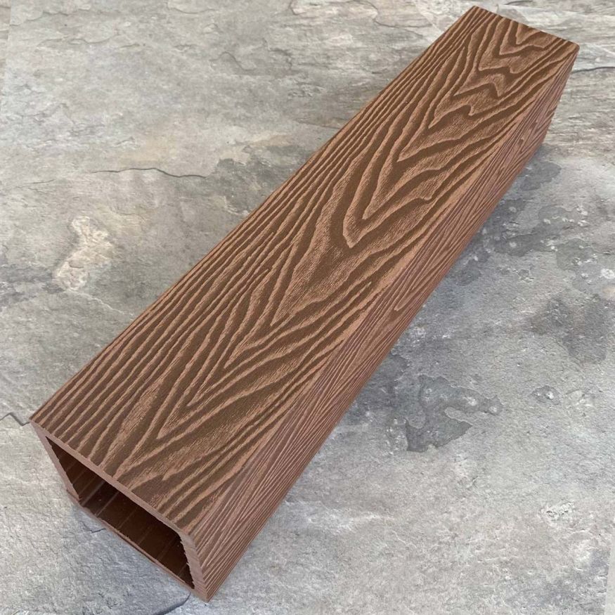 Столб для ограждения из ДПК EasyDecking, Wood-X, Коричневый купить в Воронеже