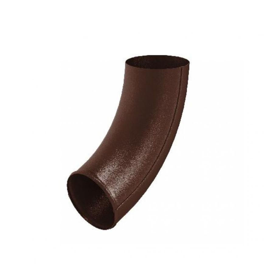 Сливное колено Aquasystem, RAL 8017, коричневое матовое 125/90 купить в Воронеже