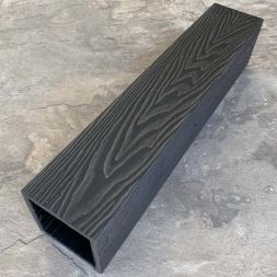 Столб для ограждения из ДПК EasyDecking, Wood-X, Черное дерево