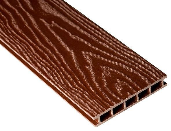 Террасная доска Faynag Premium ACERO 3D в цвете Шоколад из ДПК купить в Воронеже