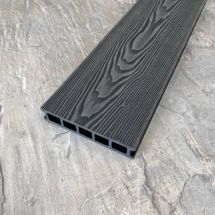 Террасная доска ДПК Latitudo, Euro 3D, Графит