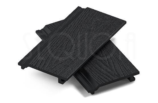 Доска фасадная ДПК 3D SEQUOIA Evolution WOOD BLACK  купить в Воронеже