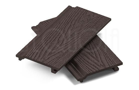 Доска фасадная ДПК 3D SEQUOIA Evolution WOOD BROWN купить в Воронеже
