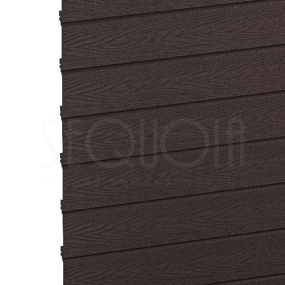 Доска фасадная ДПК 3D SEQUOIA Evolution WOOD BROWN купить в Воронеже