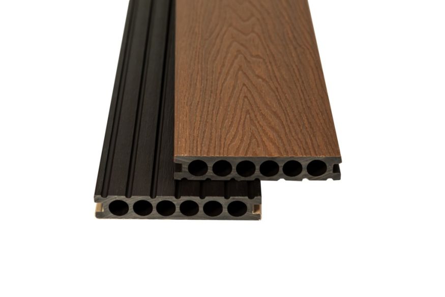 Террасная доска Ecodecking Скай коэкструзия Тик купить в Воронеже