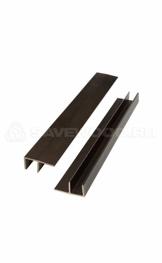 F-профиль ДПК Savewood, Темно-коричневый купить в Воронеже