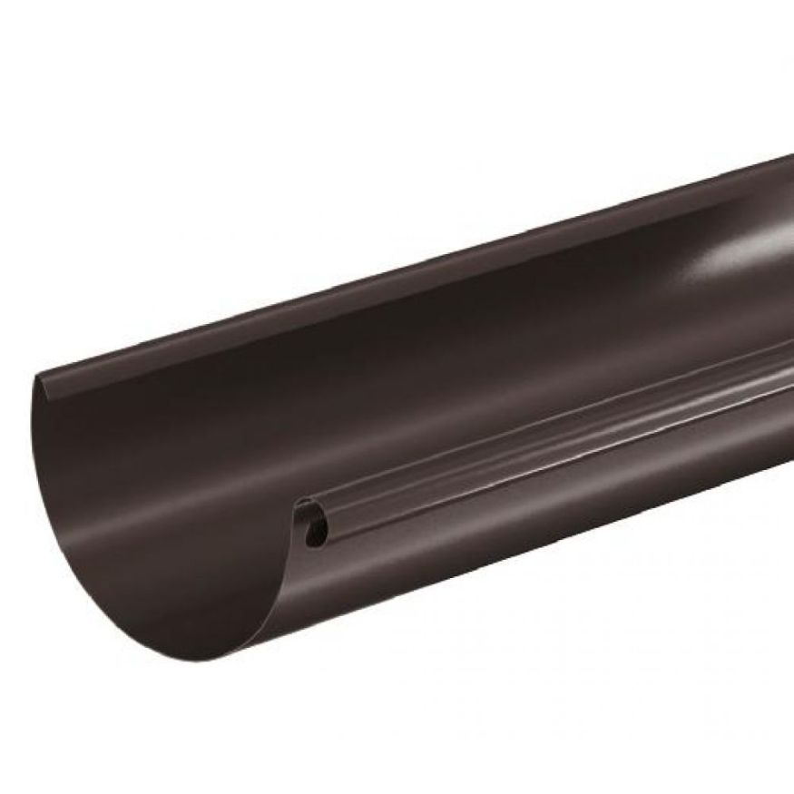 Водосточный желоб Aquasystem RR 32, тёмно-коричневый, 3.00 м, 125/90 купить в Воронеже