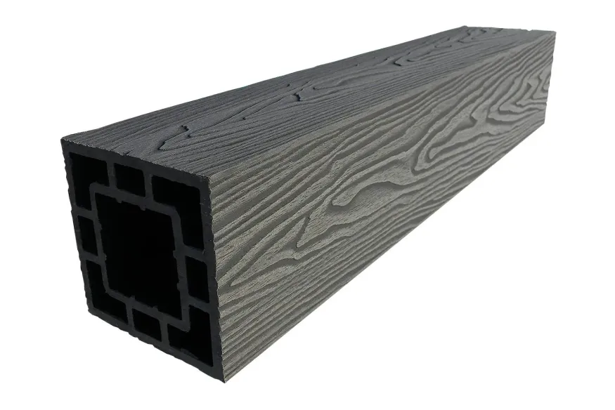 Столб опорный 125×125 Deckart Графит купить в Воронеже