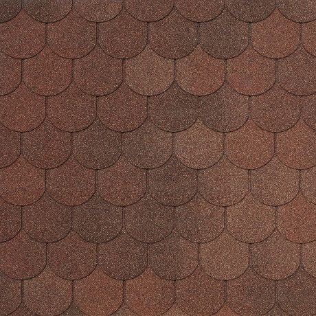 Гибкая черепица Tegola ASSISI terracotta 420 купить в Воронеже
