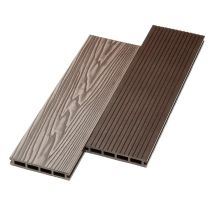 Террасная доска ДПК NanoWood New 3D тиснение + вельвет Венге