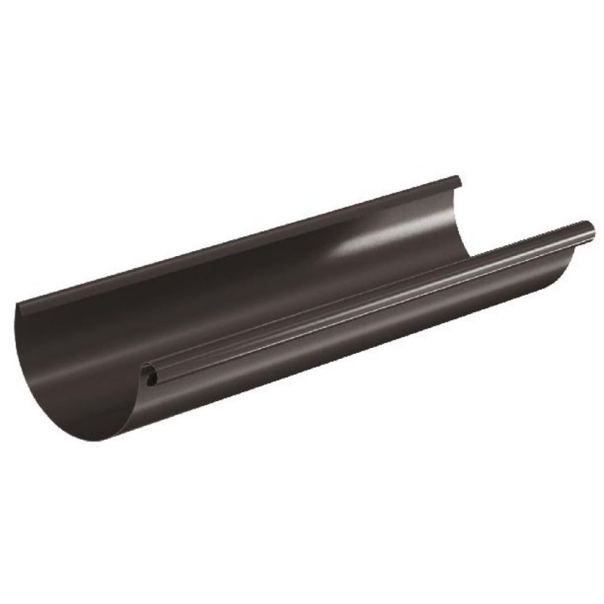 Водосточный желоб Aquasystem RR 32, тёмно-коричневый, 3.00 м, 125/90 купить в Воронеже