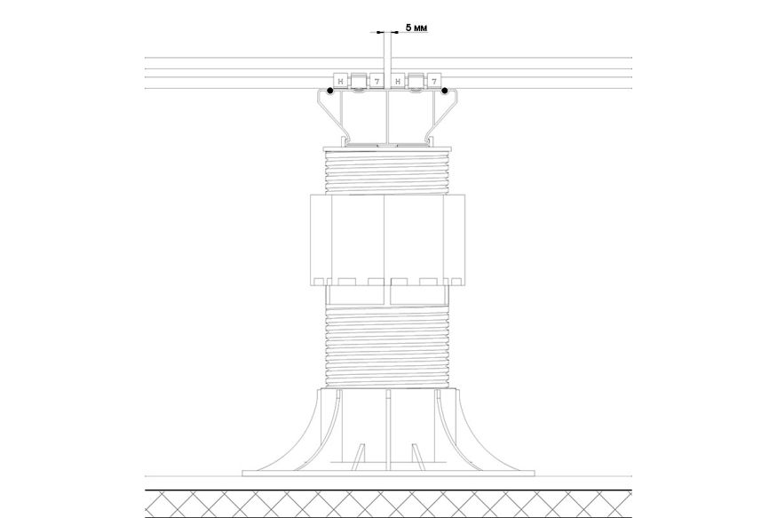 Лага Алюминий Holzhof HILST JOIST стыковочная PRO MAX купить в Воронеже
