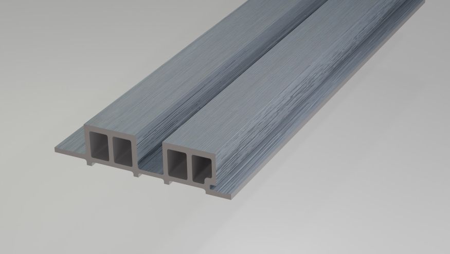 Реечная панель Woodwex, Lines, Light gray купить в Воронеже