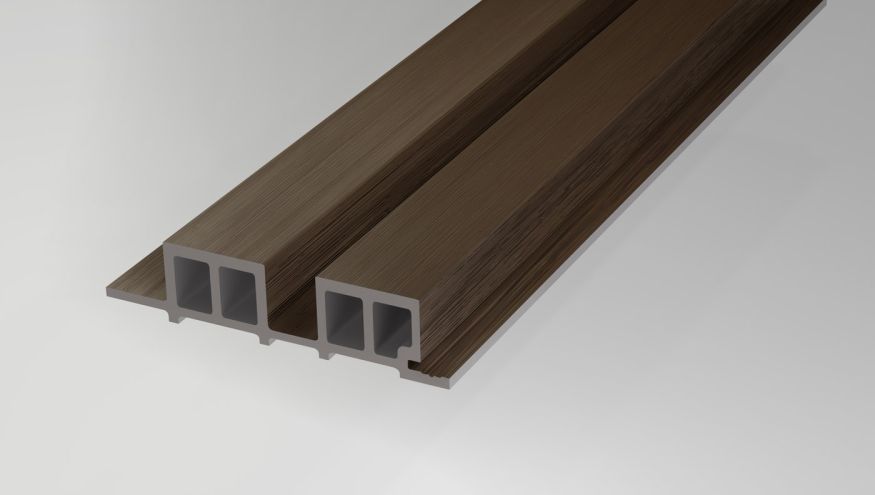 Реечная панель Woodwex, Lines, Milk Chocolate купить в Воронеже