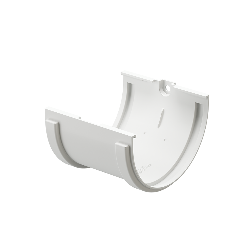 Соединитель для желобов Docke Standard, белый цвет. купить в Воронеже