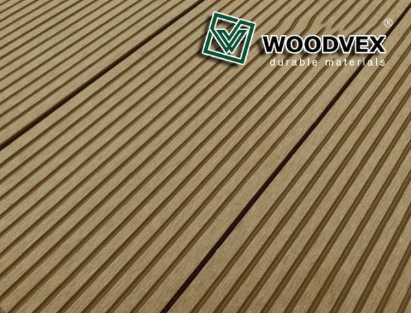 Террасная доска WOODVEX Select из ДПК цвета Кофе купить в Воронеже