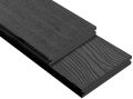 Террасная доска DPK Outdoor 3D полнотелая STORM/OCEAN BLACK черного цвета купить в Воронеже